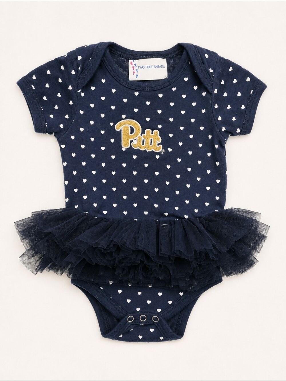 Pitt Panthers Baby Girl Tutu Bodysuit 12M